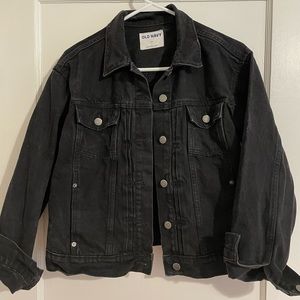 Old Navy Black Denim Jacket